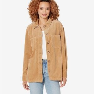 Corduroy Kentwood Oversized Shacket - The Shirt-Jacket by Madewell Medium 🙌